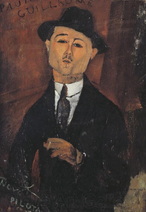 Amedeo Modigliani Portrait of paul Guillaume (mk39) France oil painting art